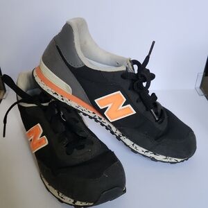 New Balance Black and Orange Athletic Shoes